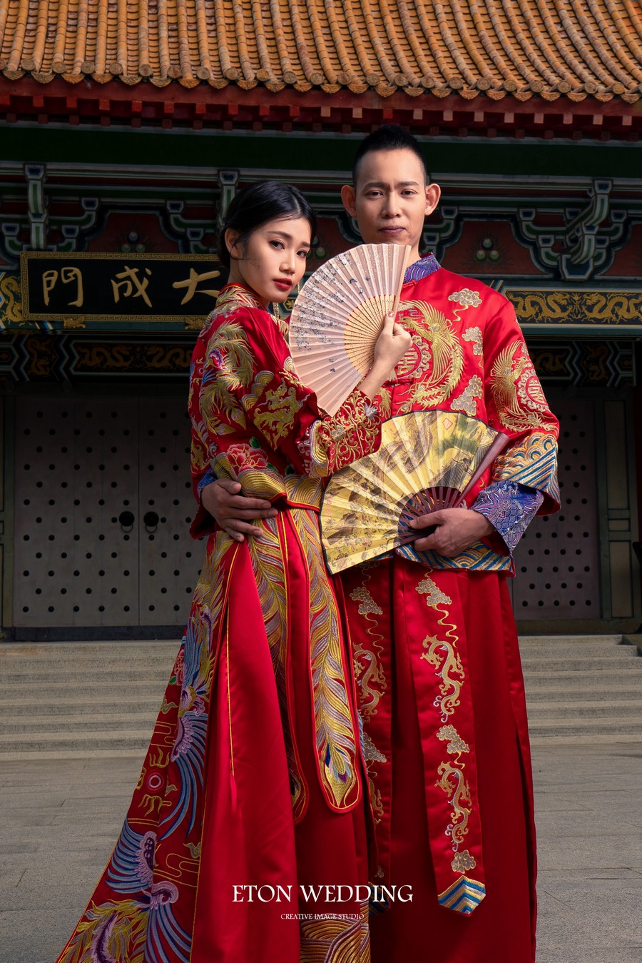 台北復古中式婚紗,台北婚紗風格